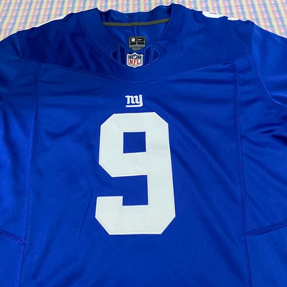 New York Giants Blue Jersey Nabers No. 9 - Picture 2 of 6
